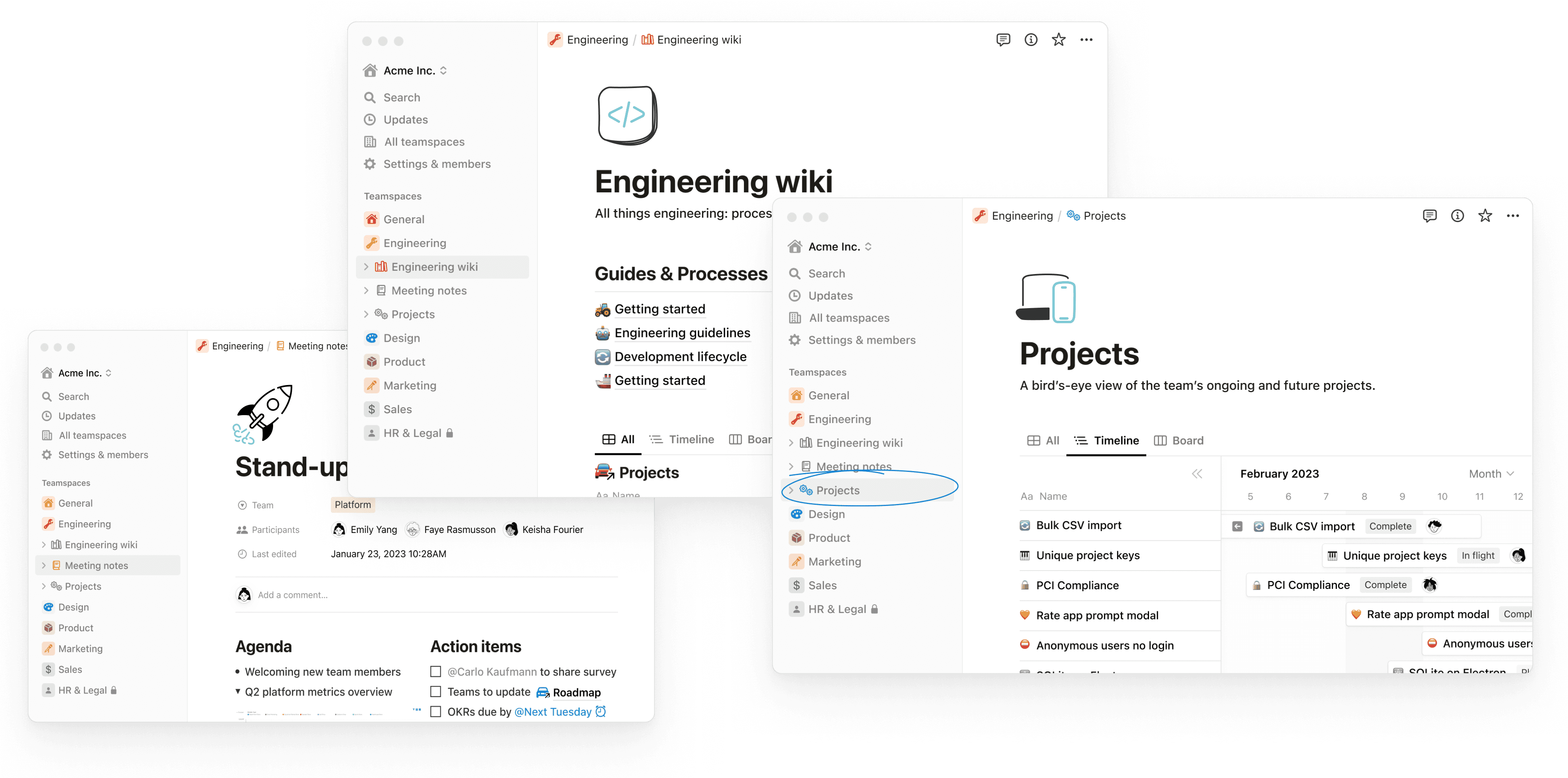 Business dashboard showing revenue, deals, customer list, growth chart, and new activity. 