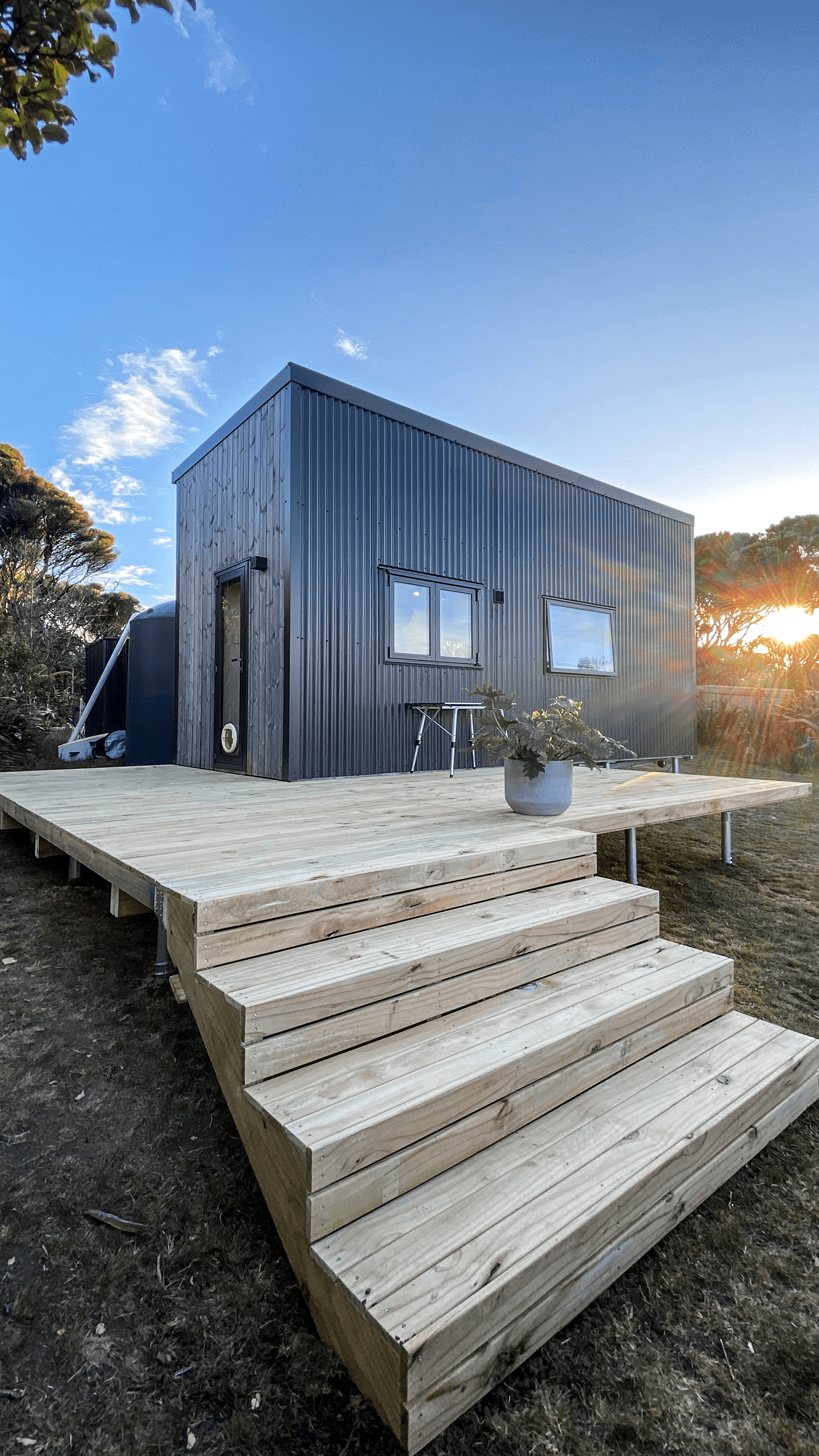 Small Tiny House Size
