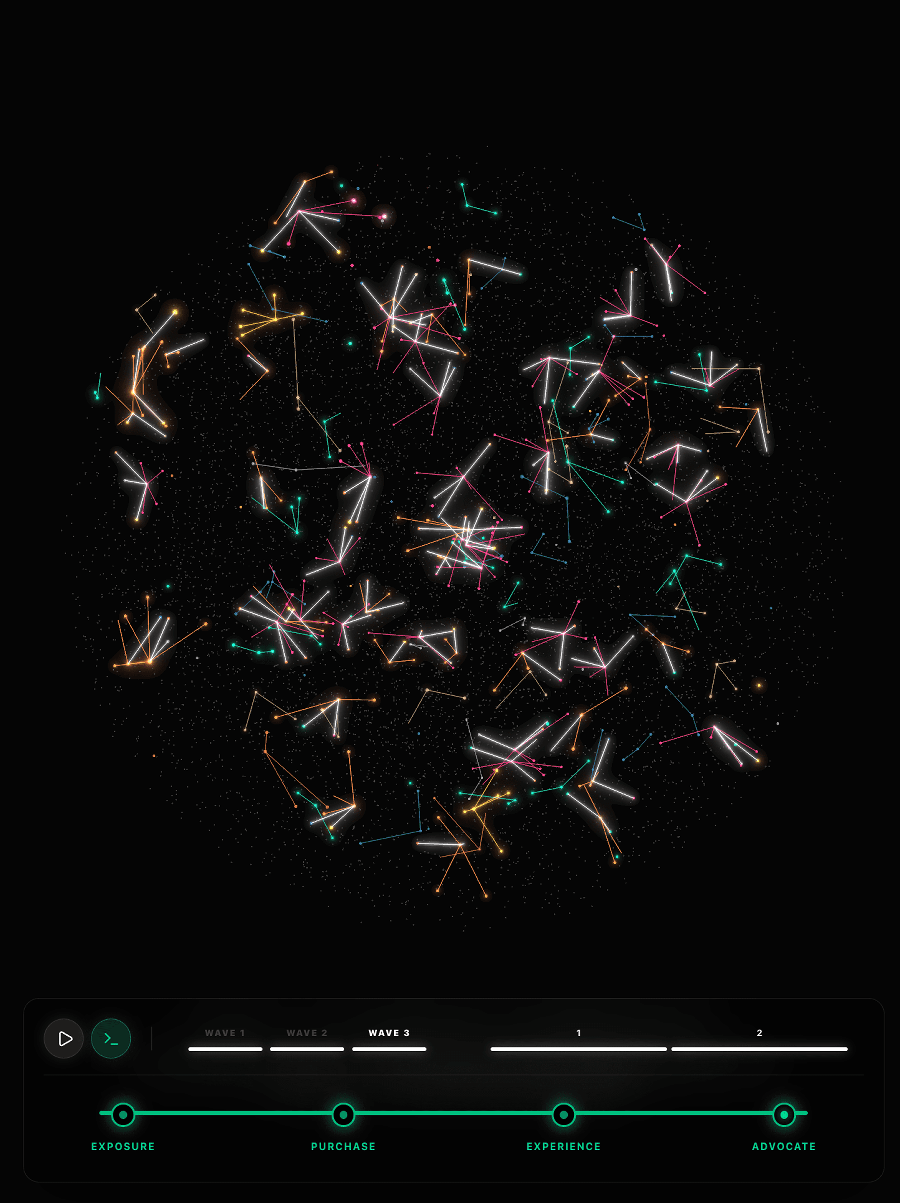Female scientist wearing a white coat and gloves examines a sample slide in a modern laboratory setting.