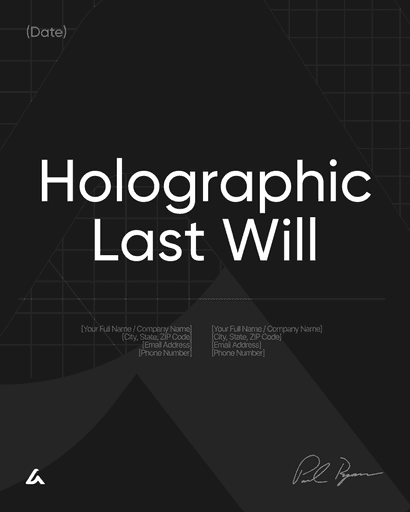 Holographic Last Will