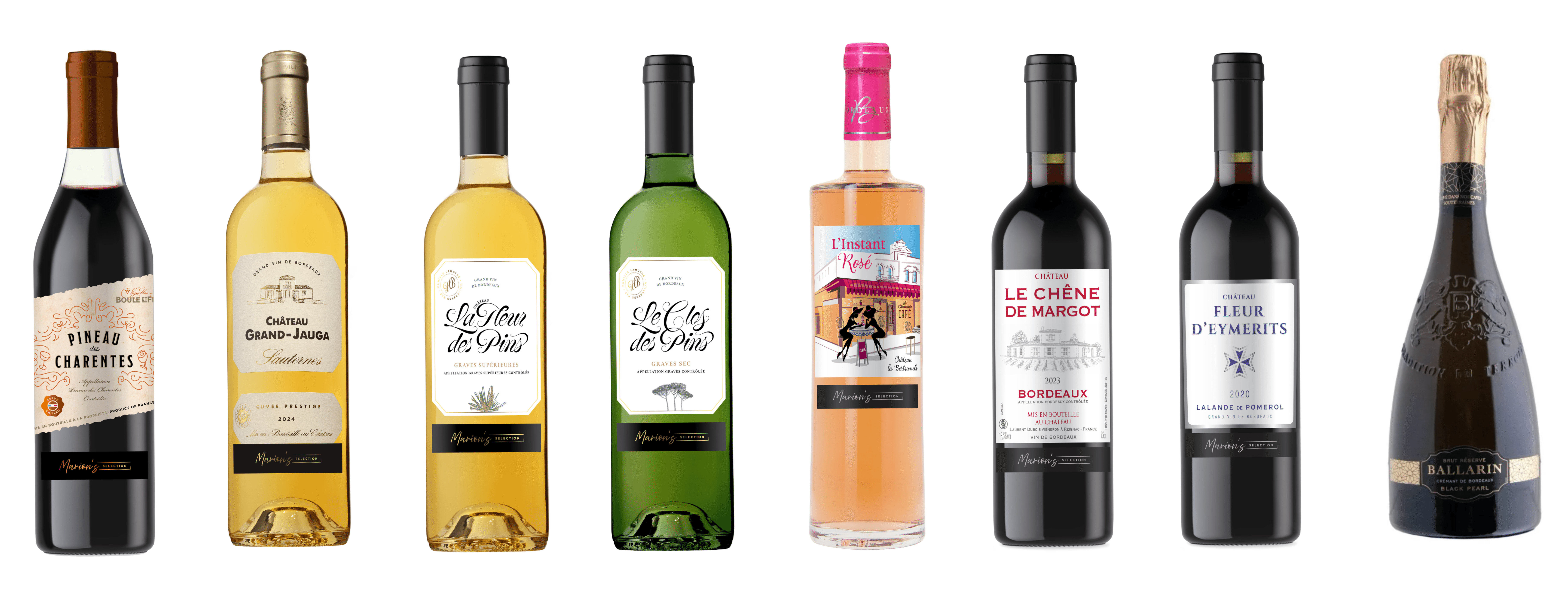 Haas Imports Bordeaux bottle portfolio