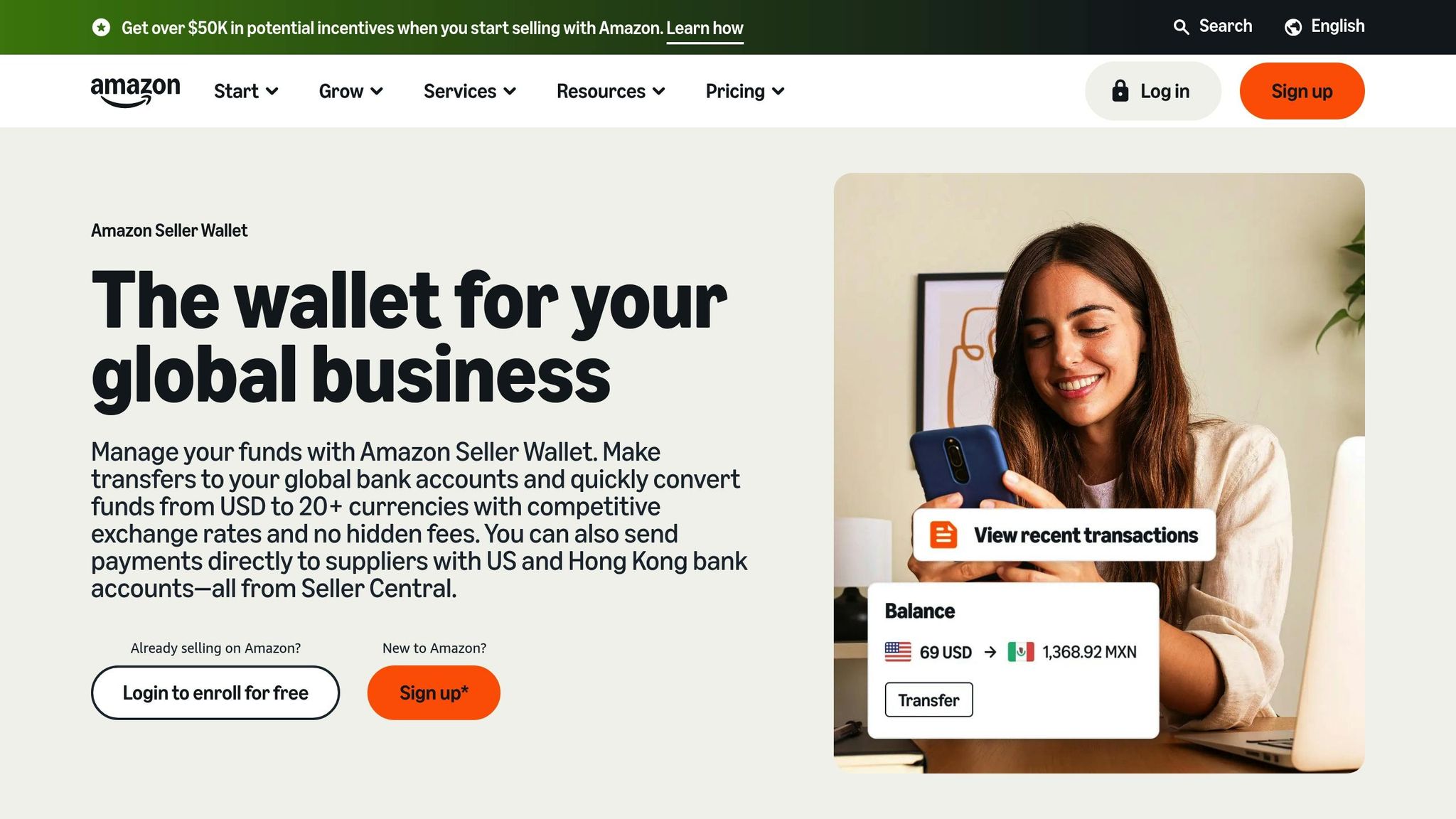 Amazon Seller Wallet