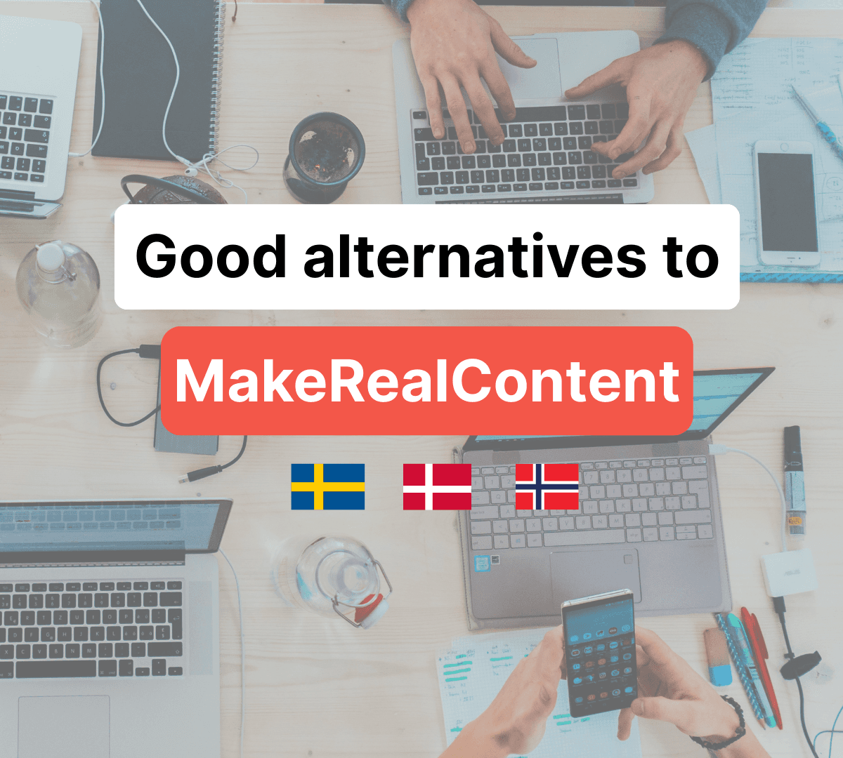 Best alternative to MakeRealContent