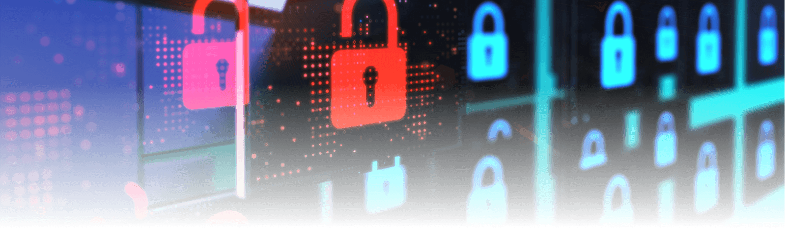 magnifying glass on documents