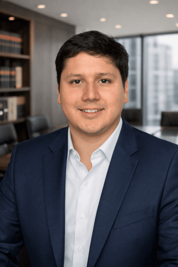 Retrato de Juan José Goyeneche, socio director de Goyen Legal
