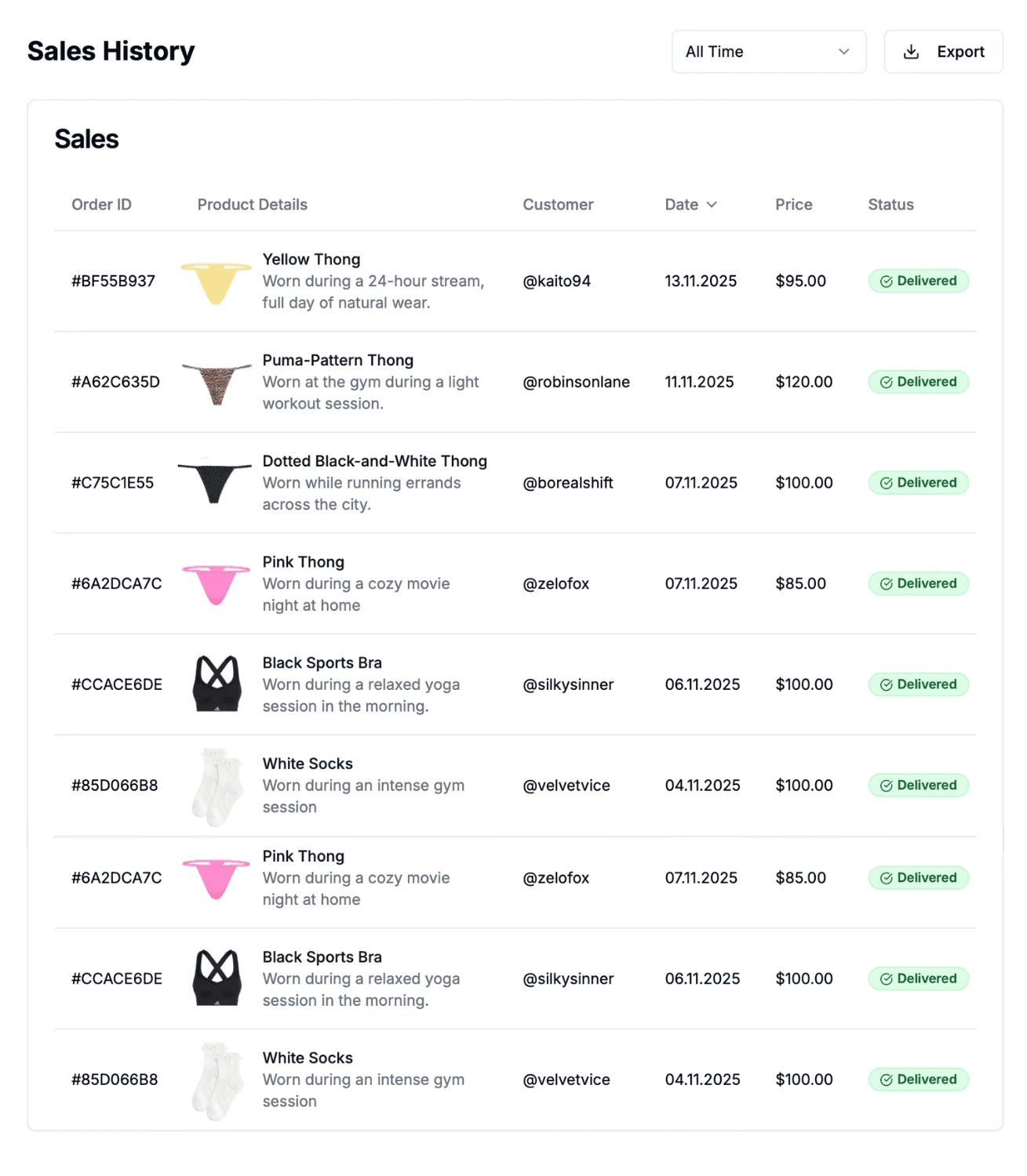 An image of Freelio's project ui