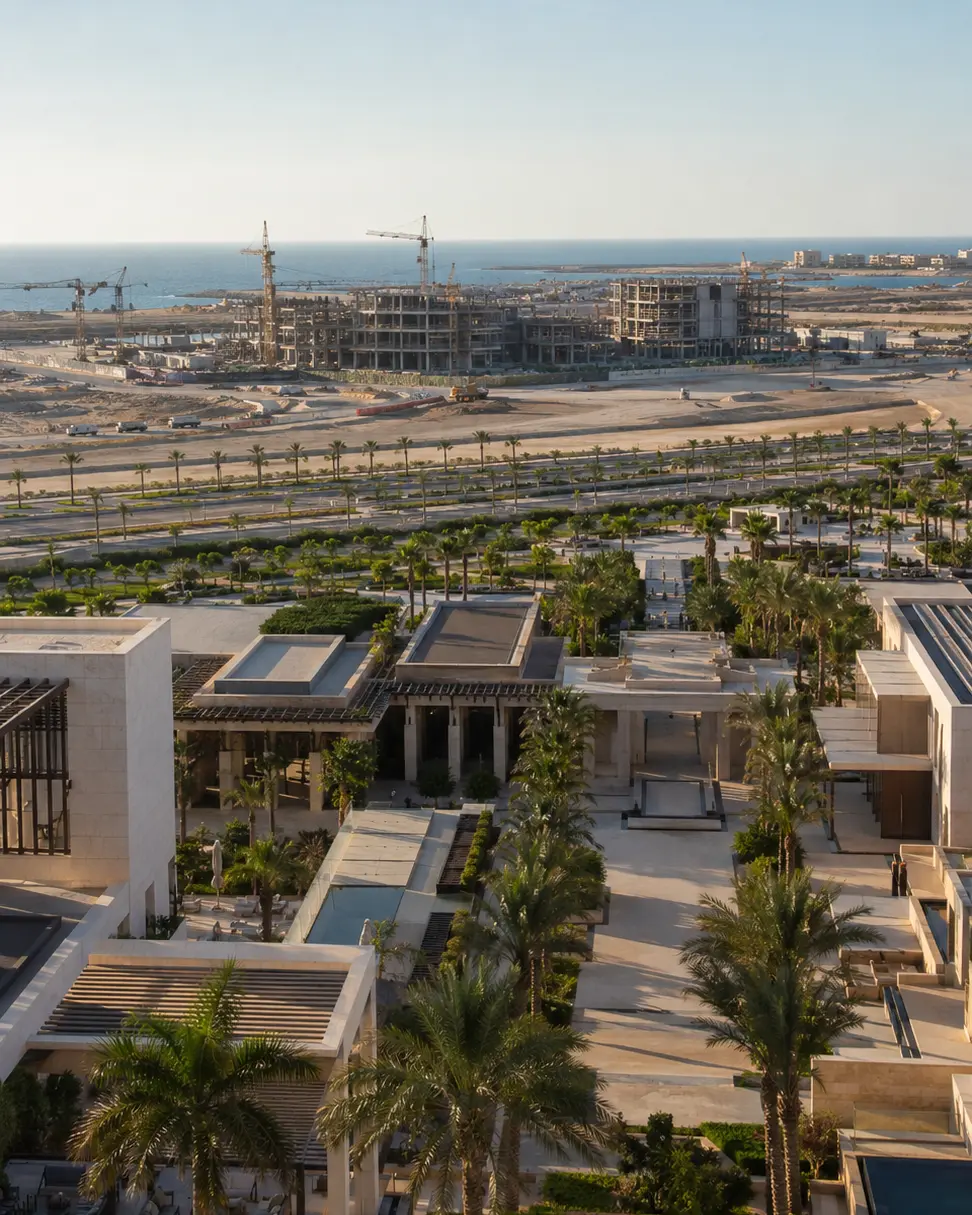 Complex GCC destination project combining design and construction delivery