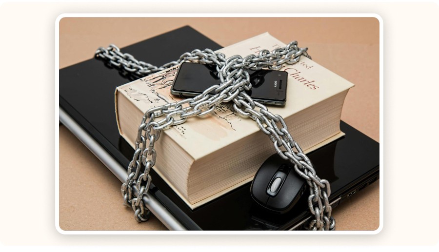 illustration of security and privacy