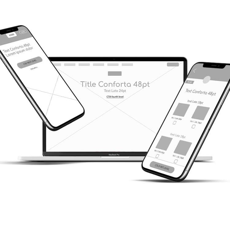 La definizione della UX tramite la realizzazione di wireframe digitali