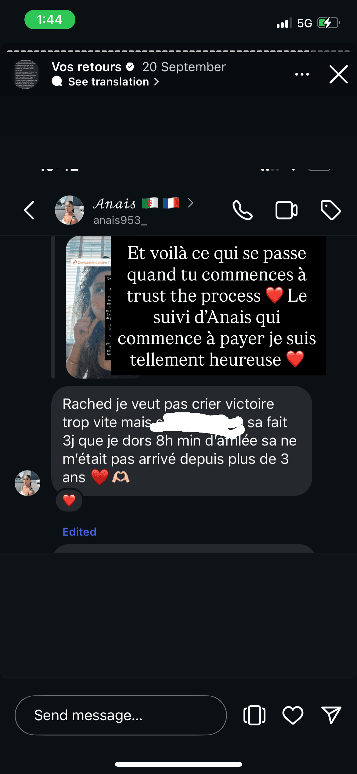 Transformation Photo