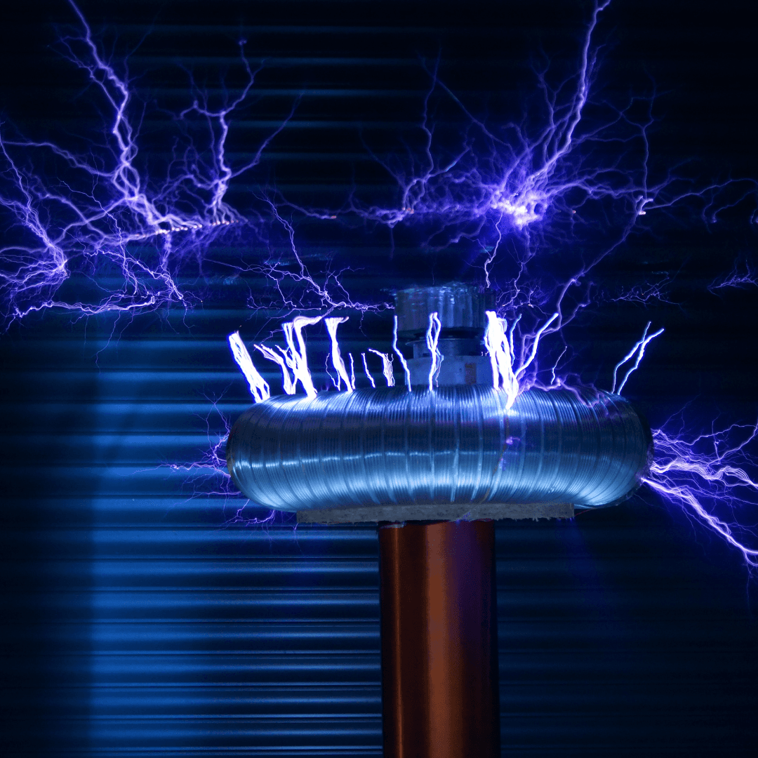 Image of electricity similar to how Pulsed Electromagnetic Therapy Works