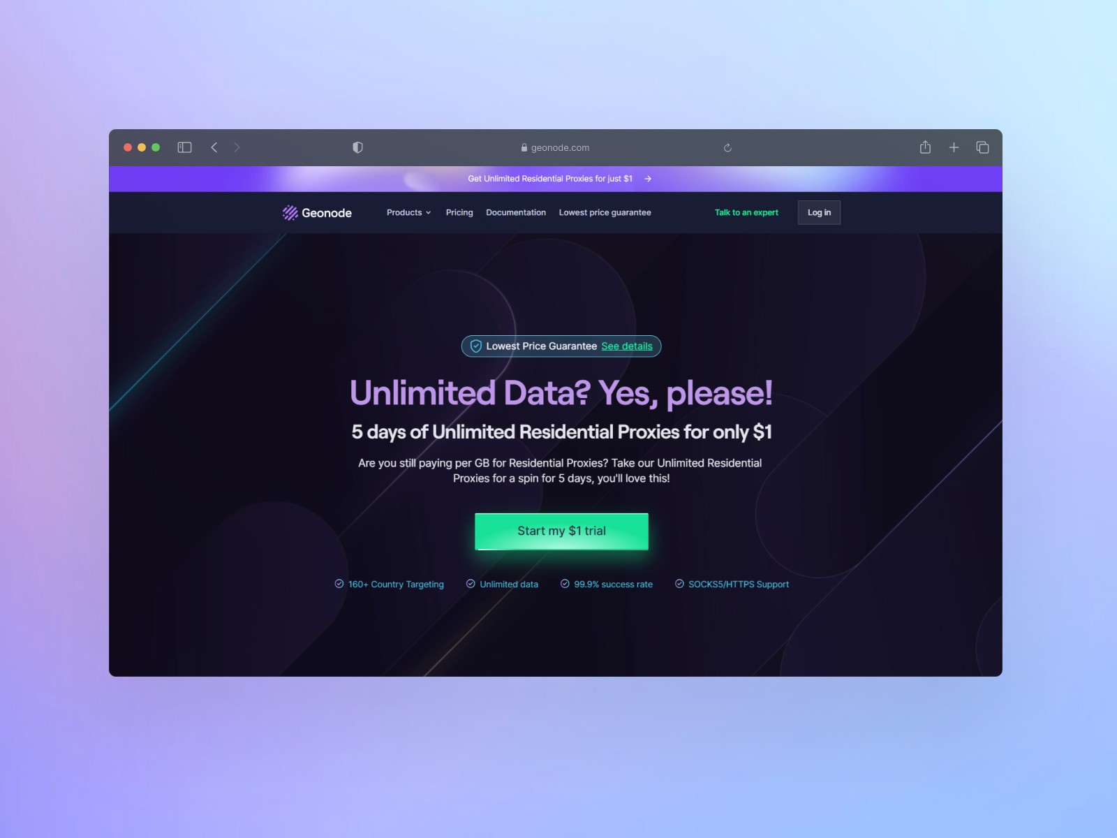 Proxy Website UX/UI Design Framer