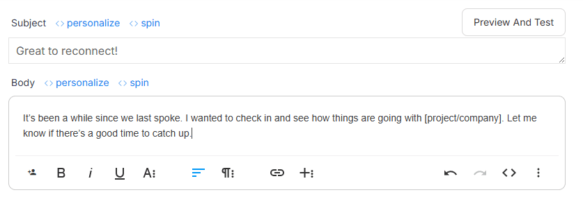 How to start an email