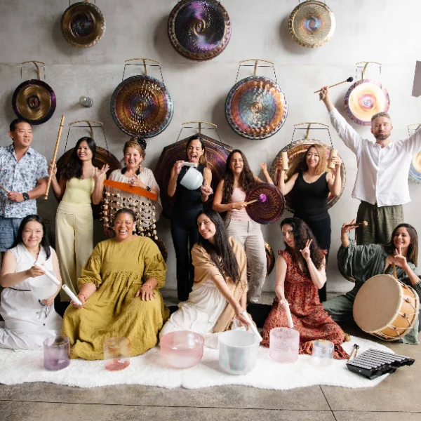 Sound healing training session in Los Angeles