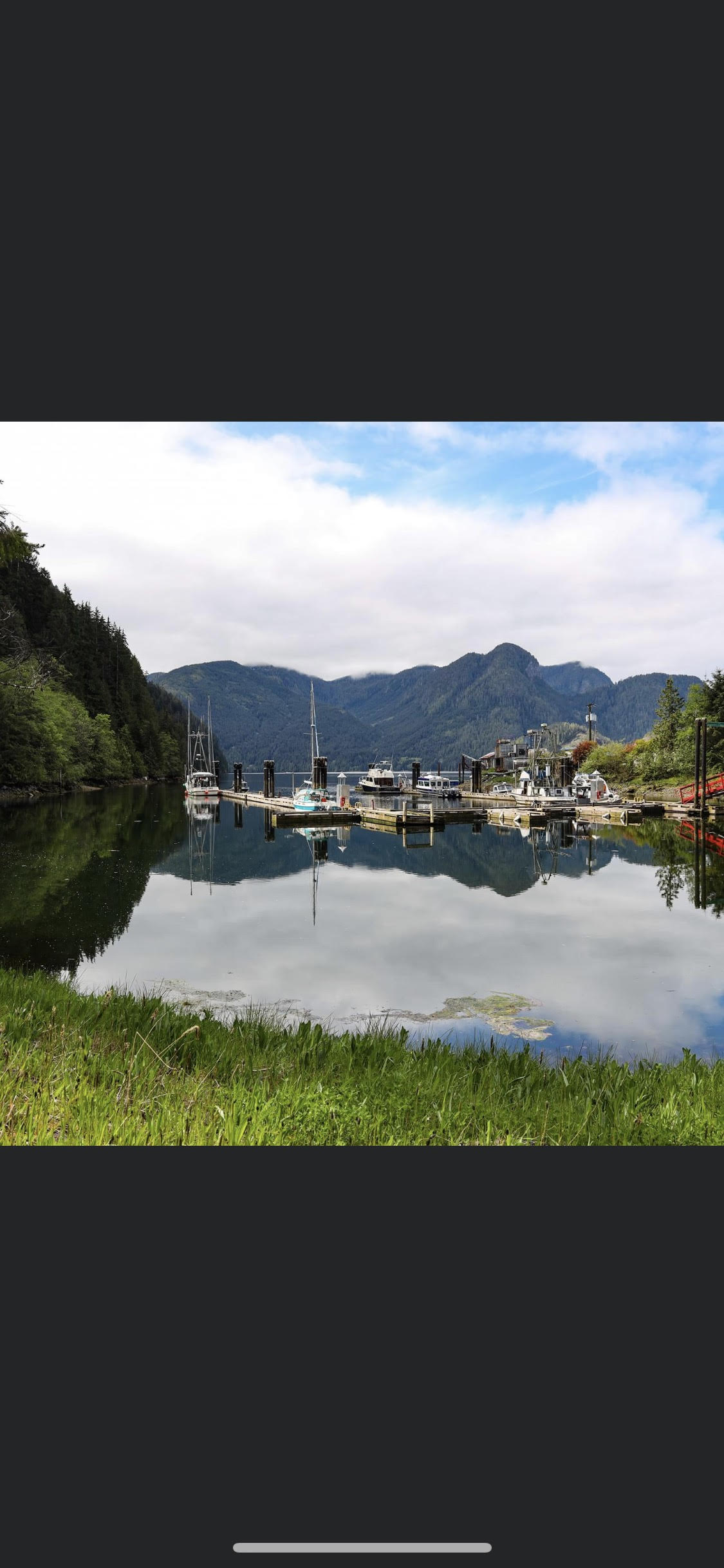 marina access Zeballos