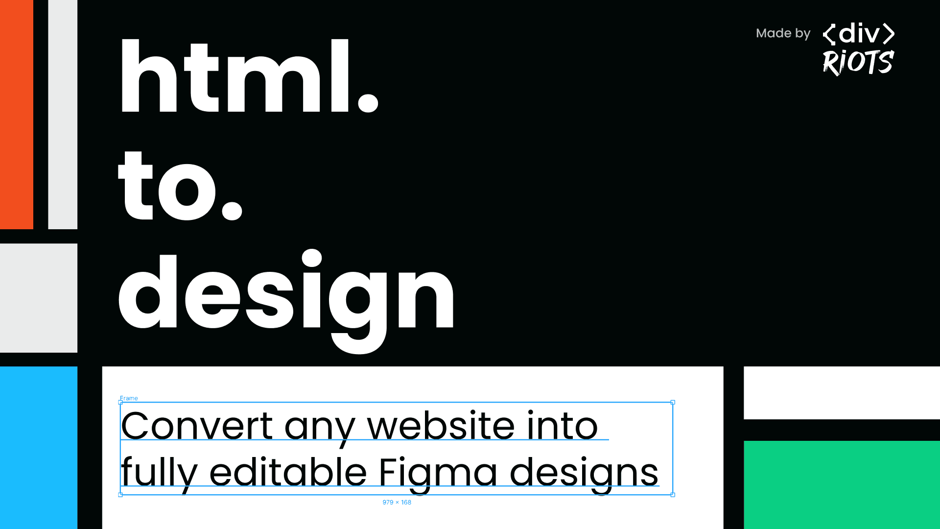 html.to.design | Code to Design Plugin | BestFigmaPlugins.com