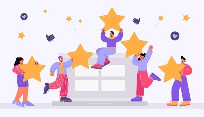 A celebration of team successes with team members recognizing achievements.