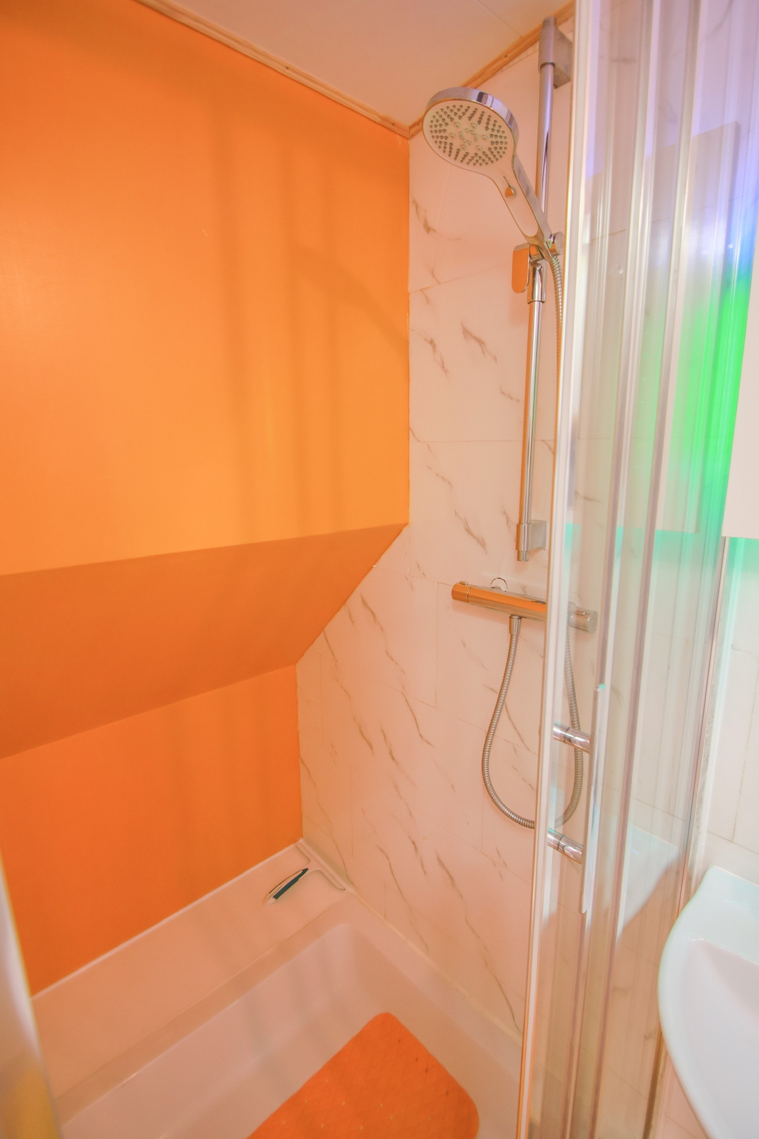 Vintage dresser with gold handles