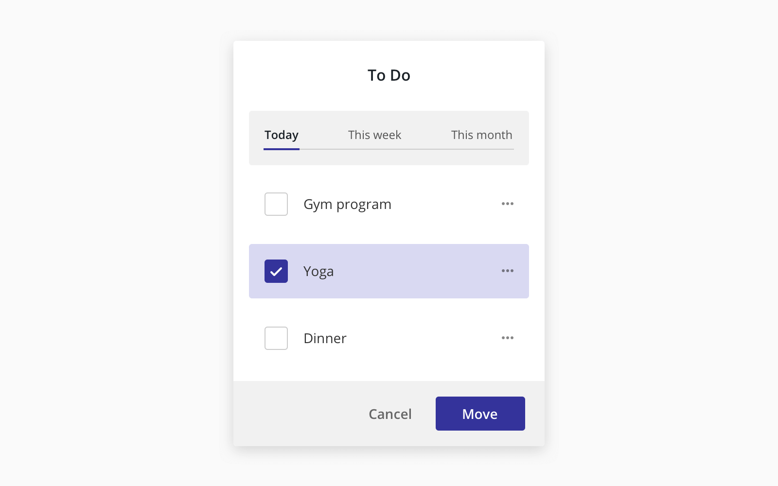 Use extra space to create a separation between elements