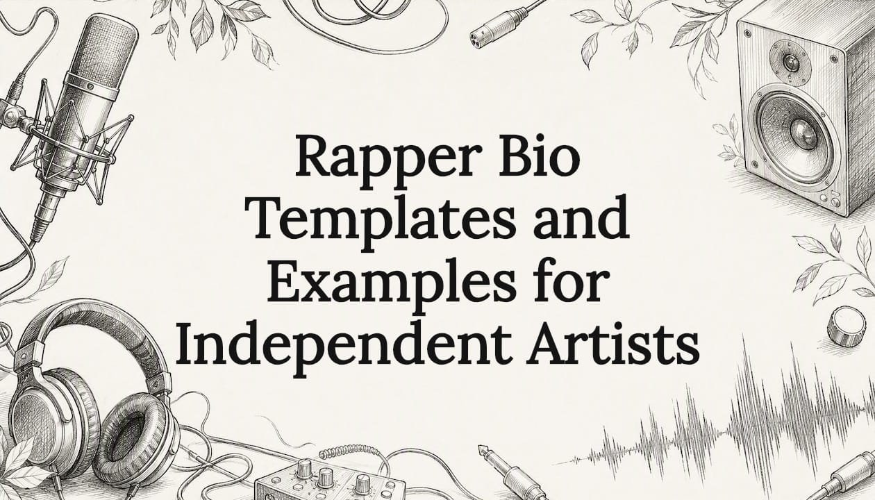Rapper Bio Templates and Examples for Independent Artists