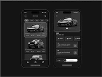 A dark, glossy geometric structure with interlocking curved surfaces, representing encrypted traffic and a secure digital connection.