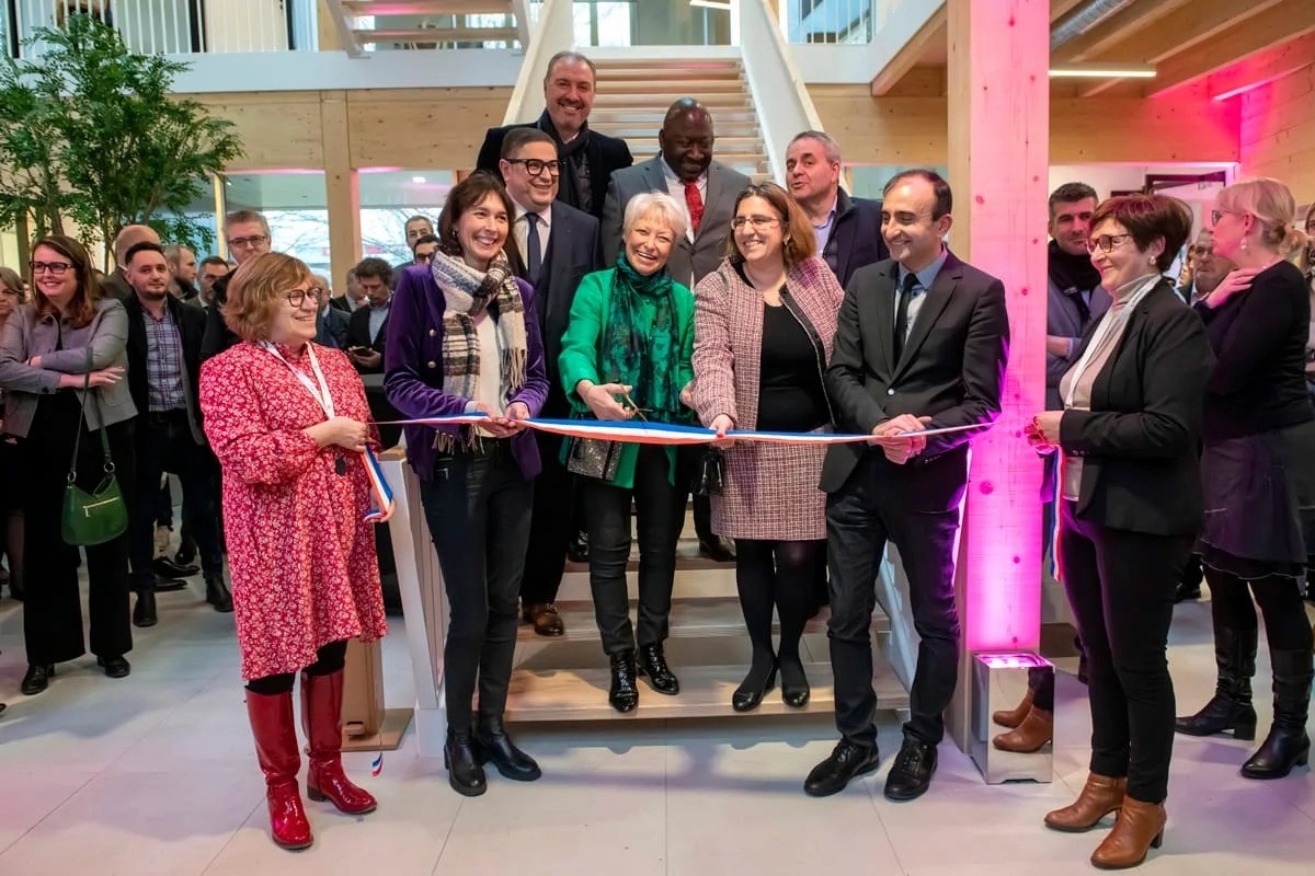 Inauguration d’entreprise avec coupe de ruban — reportage événementiel Lille | Anteale Yann Manac’h