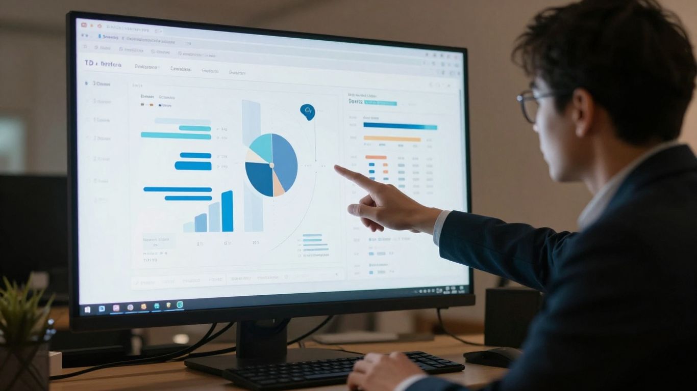 Email marketing campaign success metrics visualization.