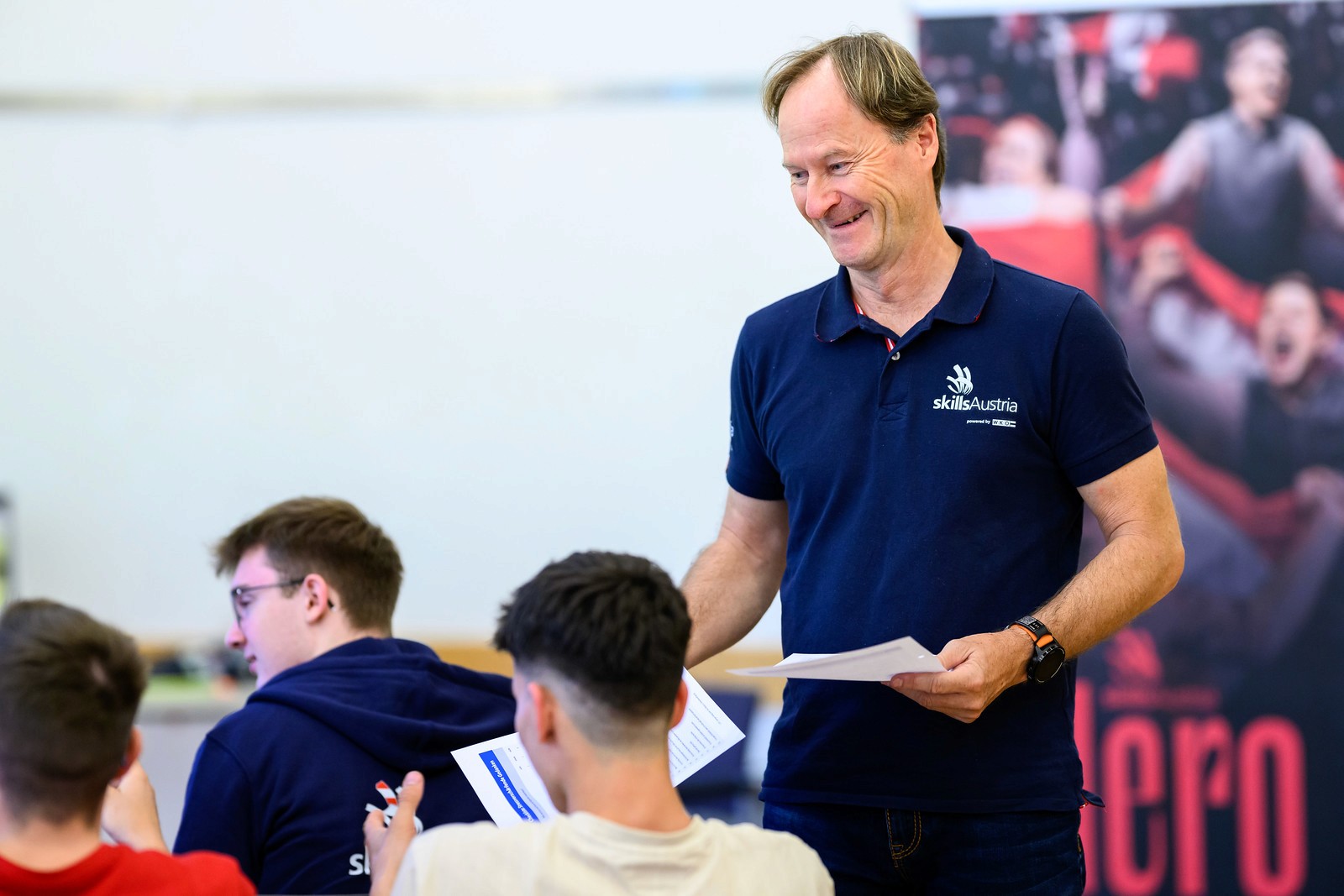 Manfred Simonitsch bei einem Business Vortrag