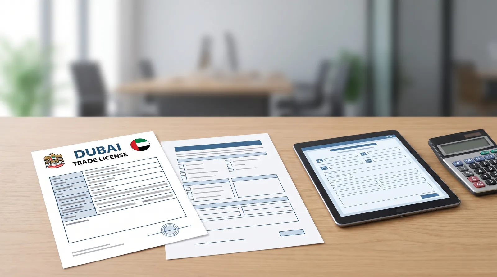 Which Activity Code an Online Store Needs in Dubai beside an online store on a laptop and a card payment terminal