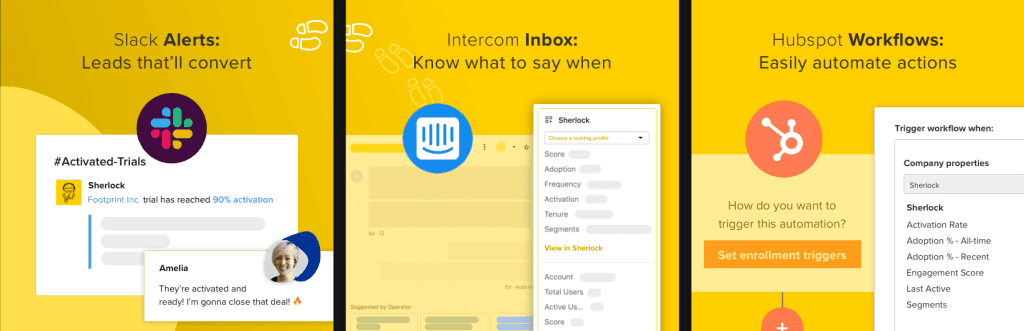 Use Activation rate in Slack, Intercom, Hubspot