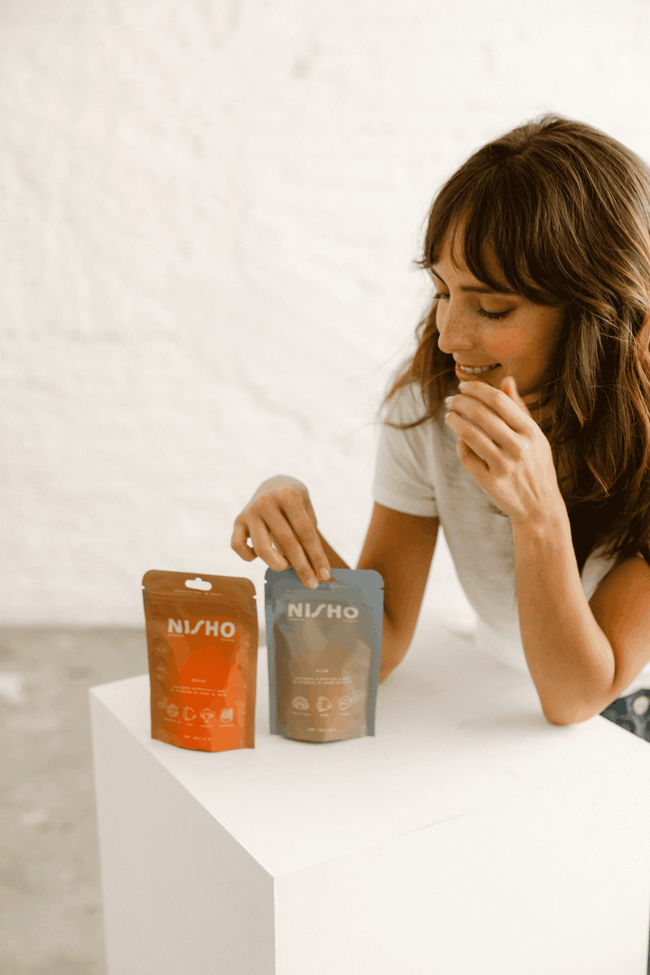 device with website mockup