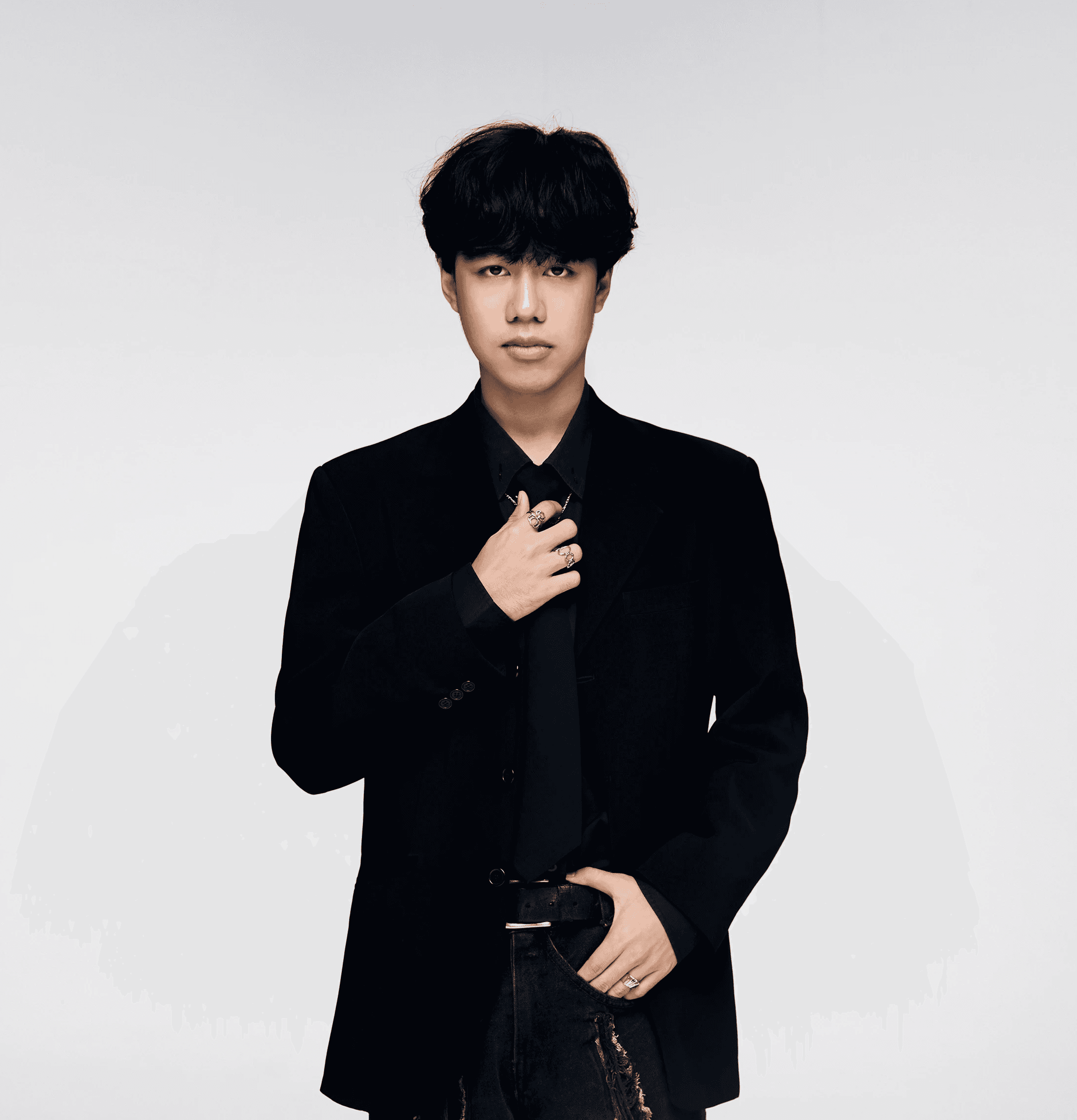 Stylish woman outdoors in coat