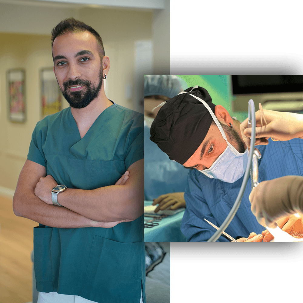 Dr. CBS performing surgery