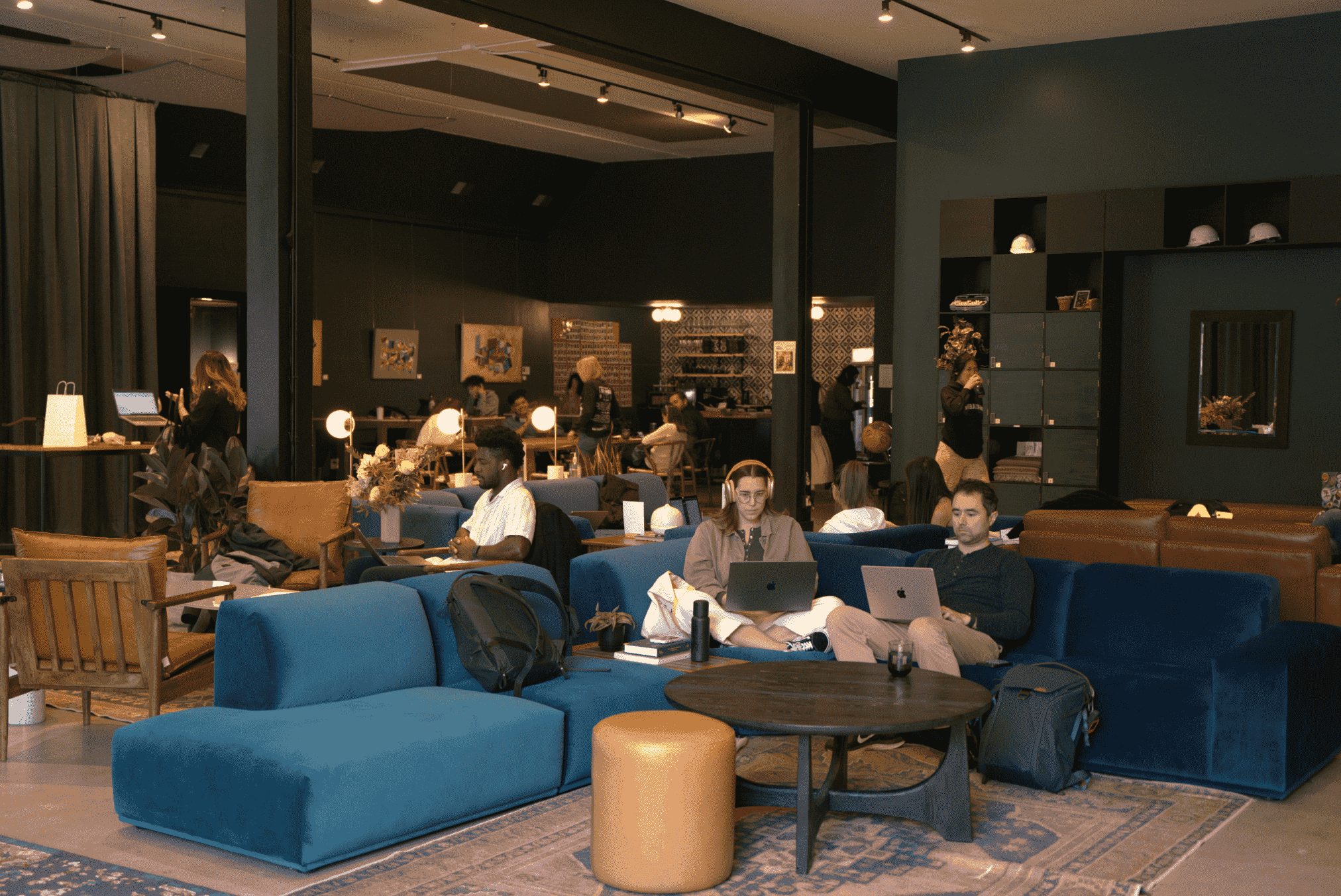 audience in a conference