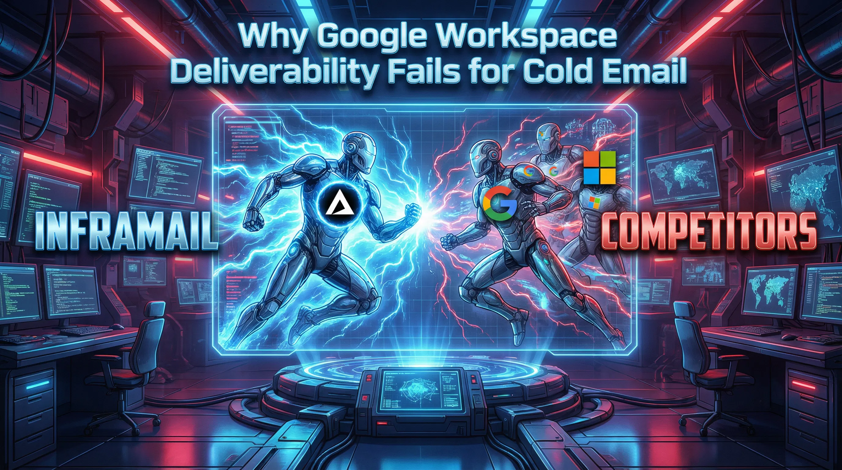 Why Google Workspace Deliverability Fails for Cold Email (And What Works Better)