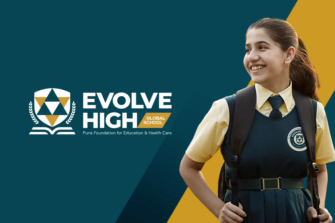 Evolve High Global School branding