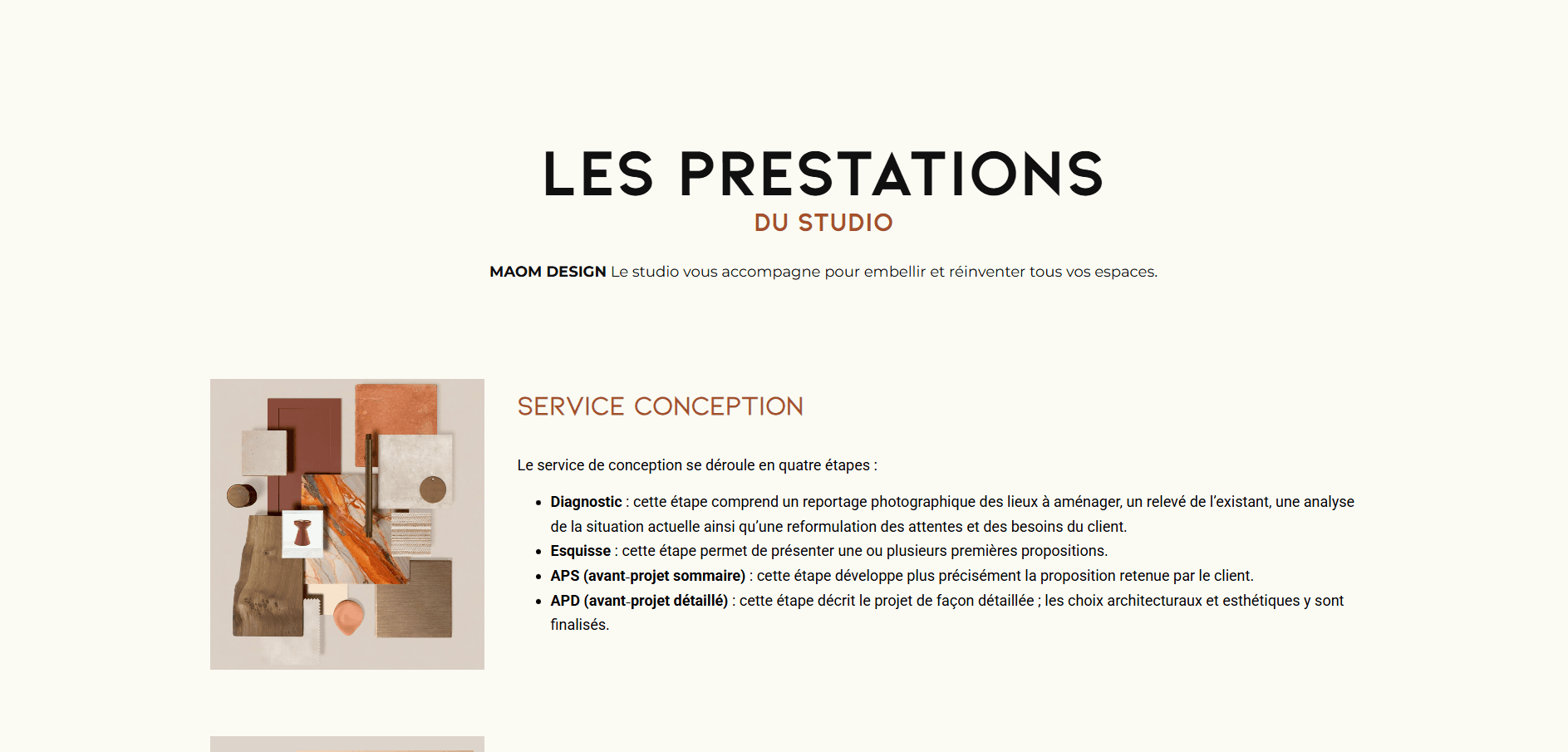 Maom Design : vue 4