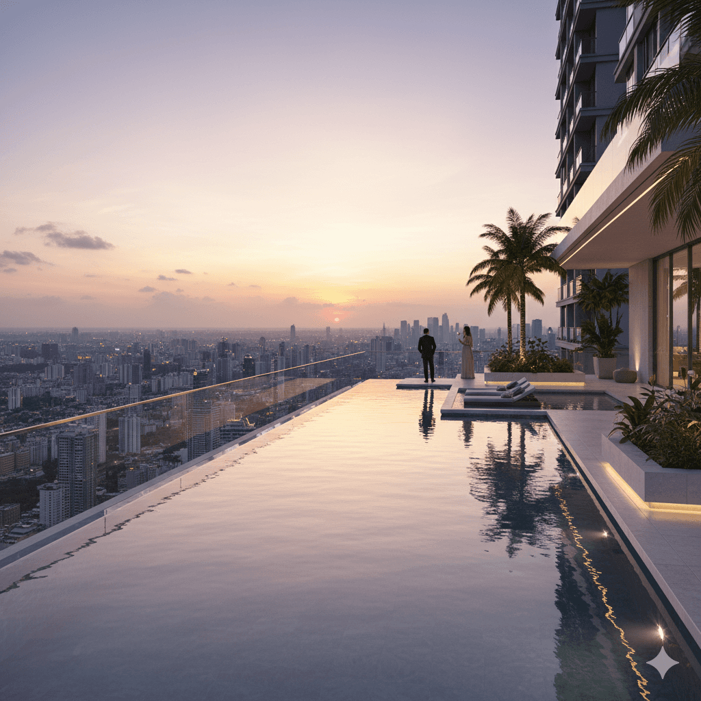 M3M Jacob & Co Residences, Sector 97, Noida Sky-High Infinity Pool & Views
