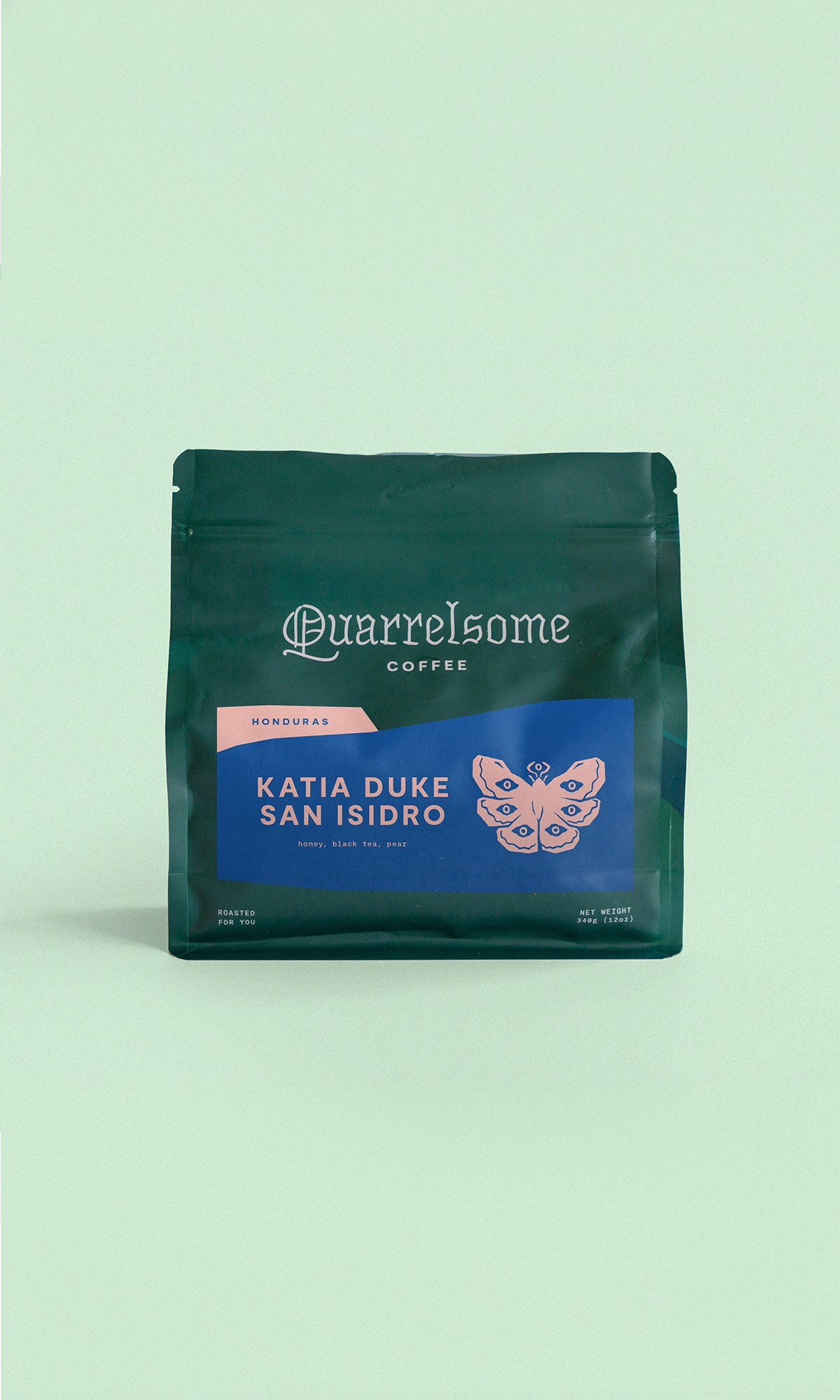 Quarrelsome Coffee Packaging Design