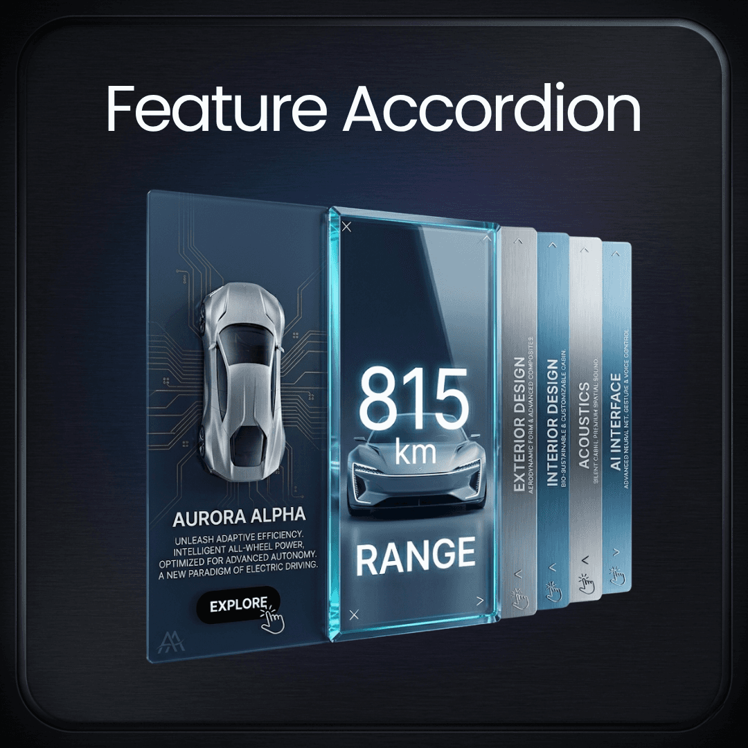 Nomad Digital - Products - Interactive / Gamified / Playable Ads - Feature Accordion