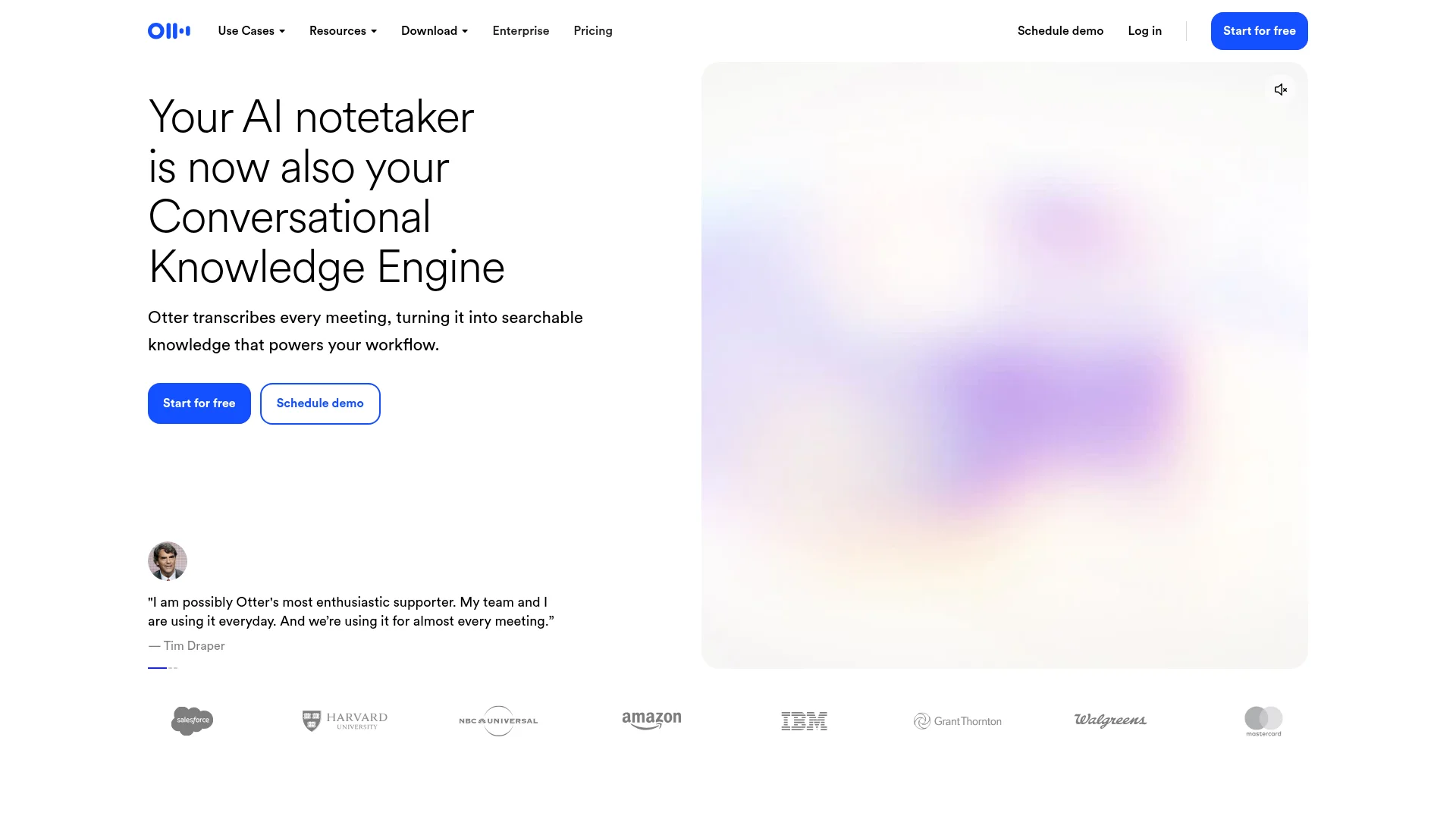 Otter.ai, an AI meeting transcription tool for small business owners