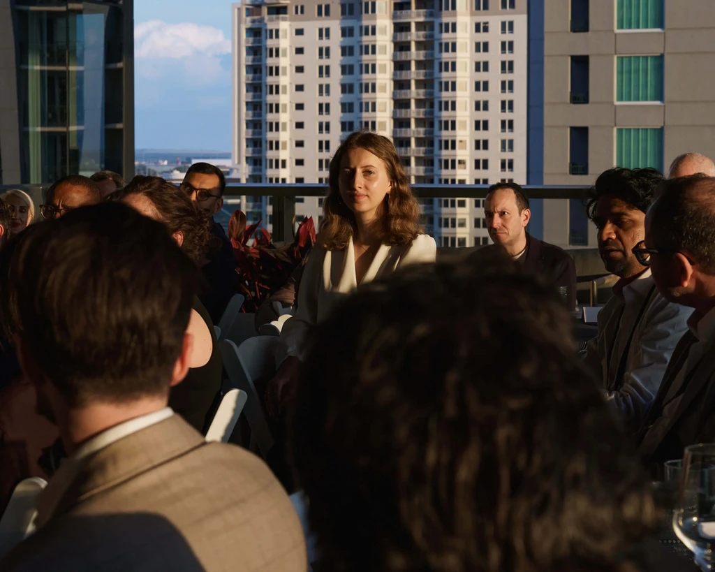 image of the chief of staff at an uncovr ai event