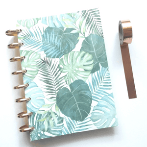 Palm Leaf Goal Notebook