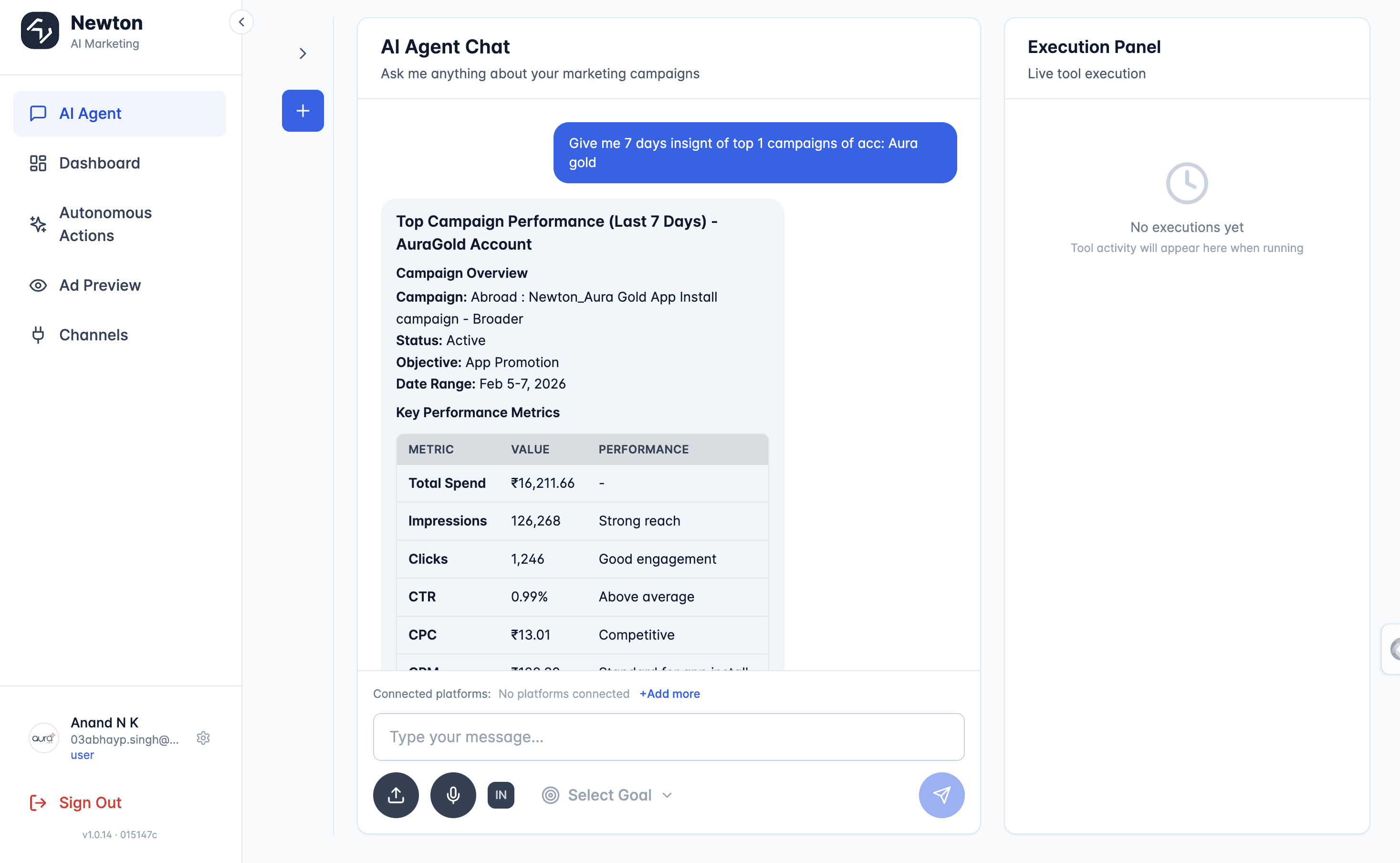 Business dashboard showing revenue, deals, customer list, growth chart, and new activity. 
