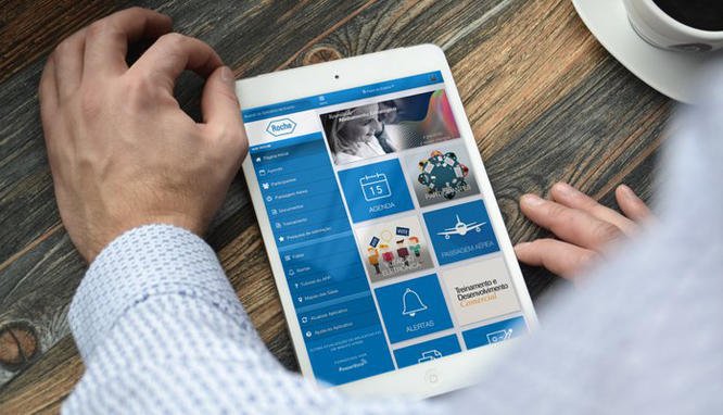 roche, ipad, event app, conference, powervote