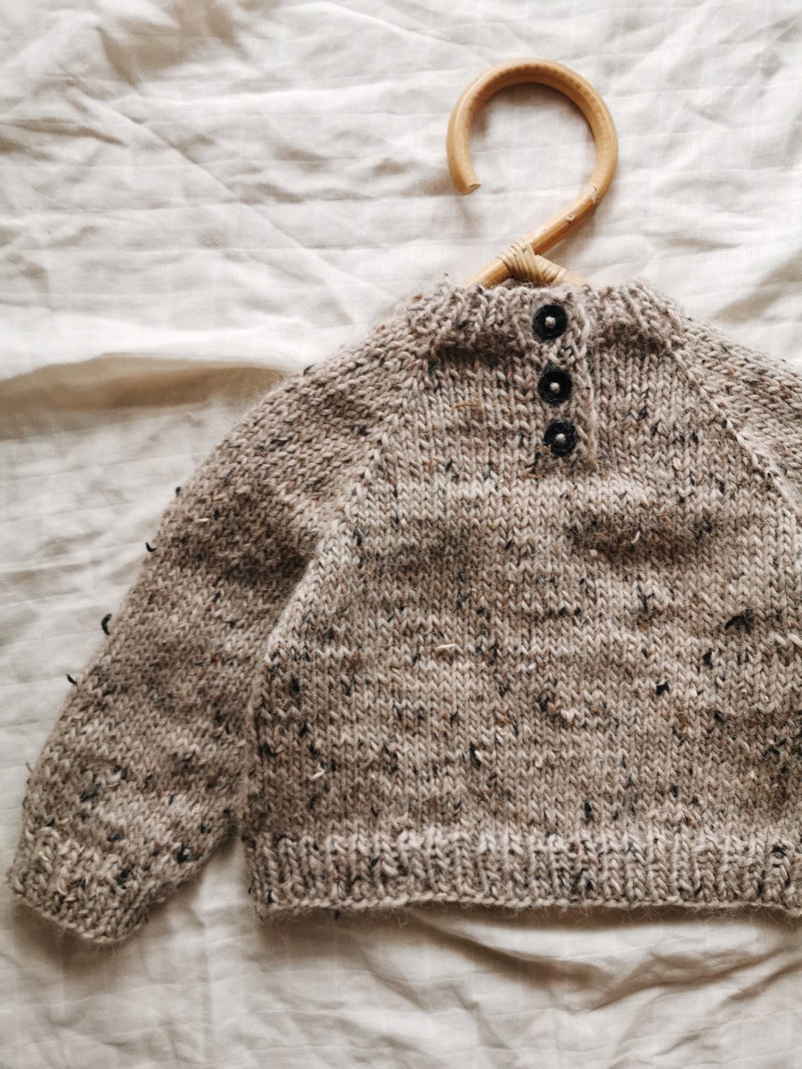 Granitt genser knitting pattern by WeLoveKnitters