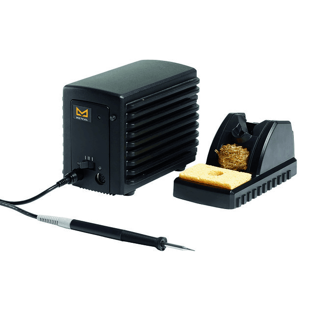 Engineer working closely with electrical equipment protected with ESD safety