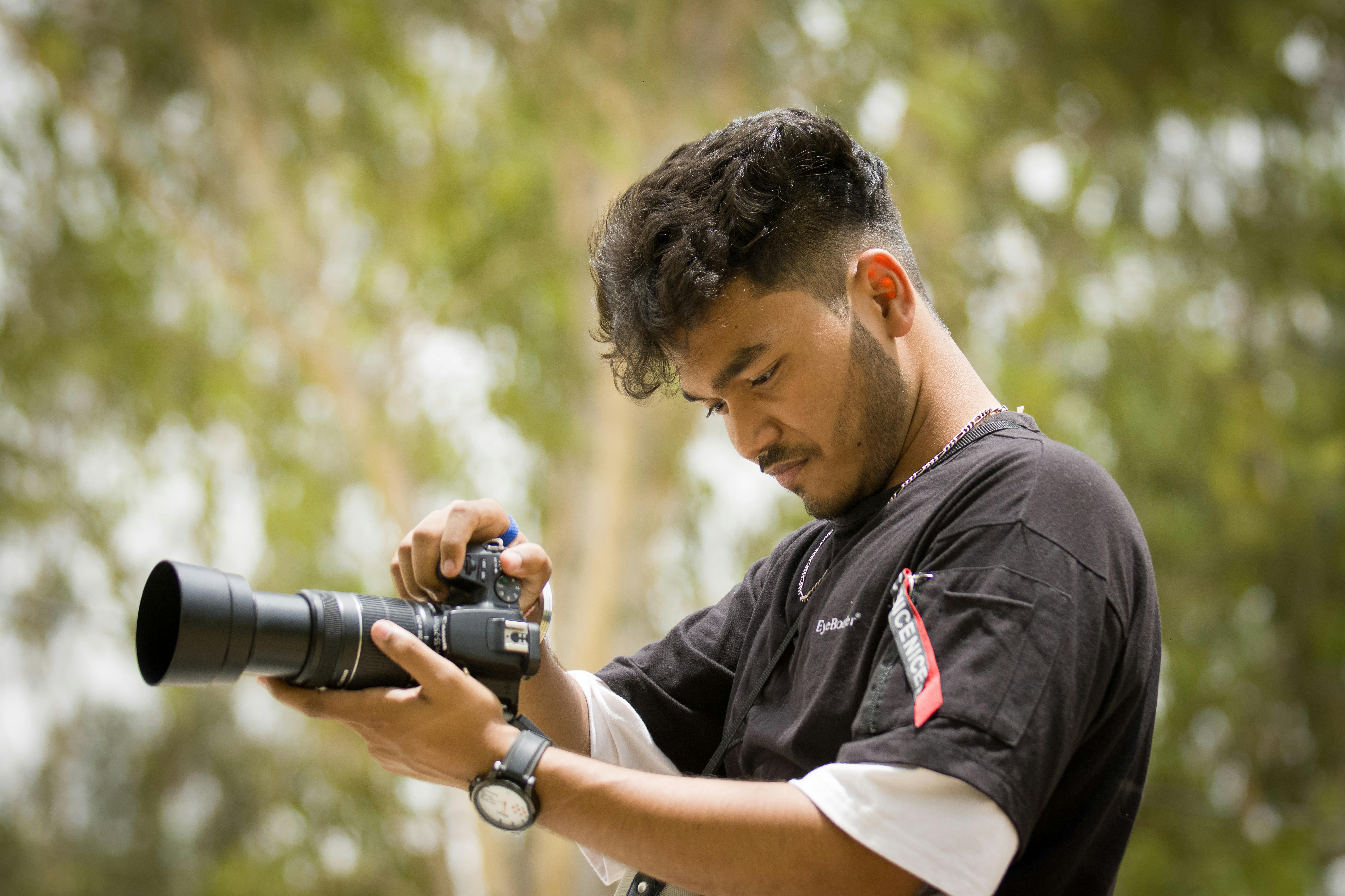 Portrait image of a photographer.