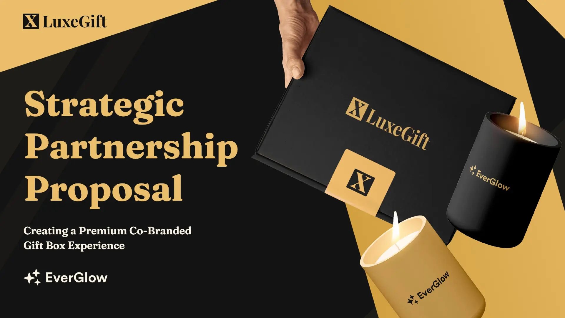 Strategic Partnership Proposal – Title Slide