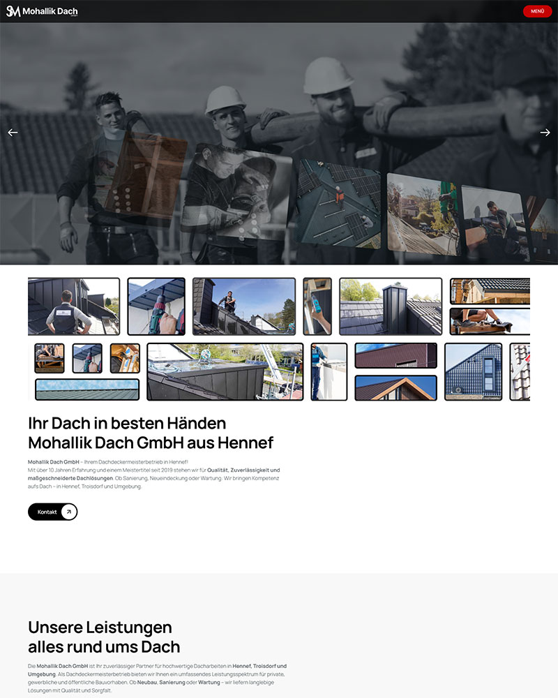 Ein Bild von der Website Mohallik.de